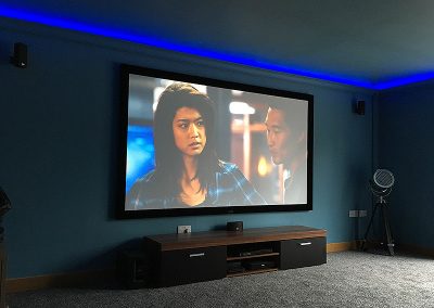 Basic home cinema installation