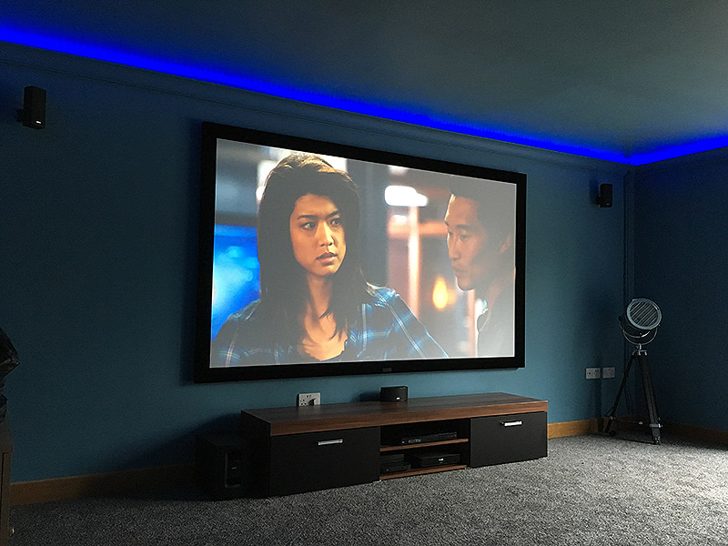 Basic home cinema installation