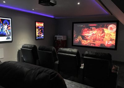 Loft Conversion Home Cinema Room